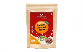 Tots And Moms Foods Banana Almond Drink   Pack  100 grams